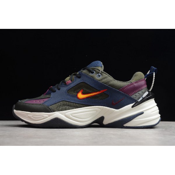 Nike M2k Tekno Midnight Lacivert / Bordo Spor Ayakkabı Türkiye - R06Z0S93